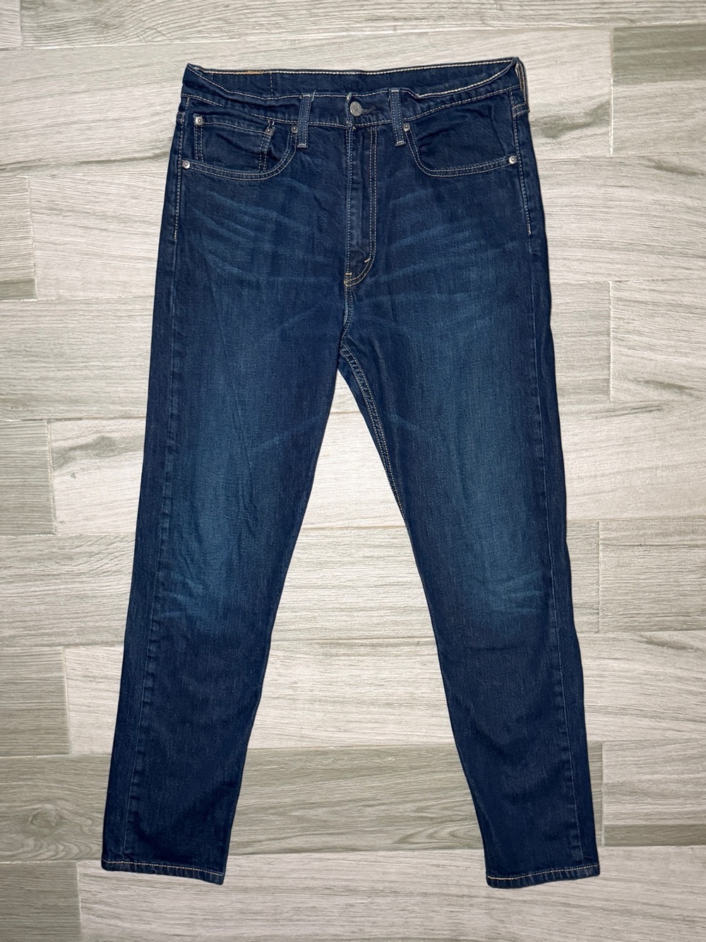 Levi’s 522 Men's Dark Blue Slim Jeans 34x34